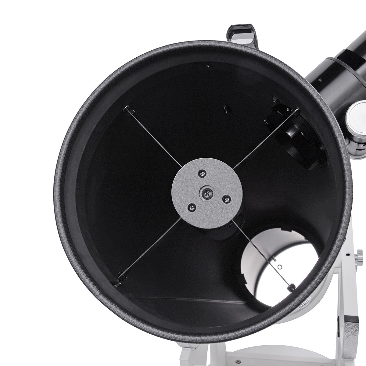 Explore FirstLight 8" Dobsonian Telescope Package Includes ReflexSight, Astro R-Lite Red Flashlight, Tirion Double-Sided Multi-Latitude Planisphere and Moon Crater Map