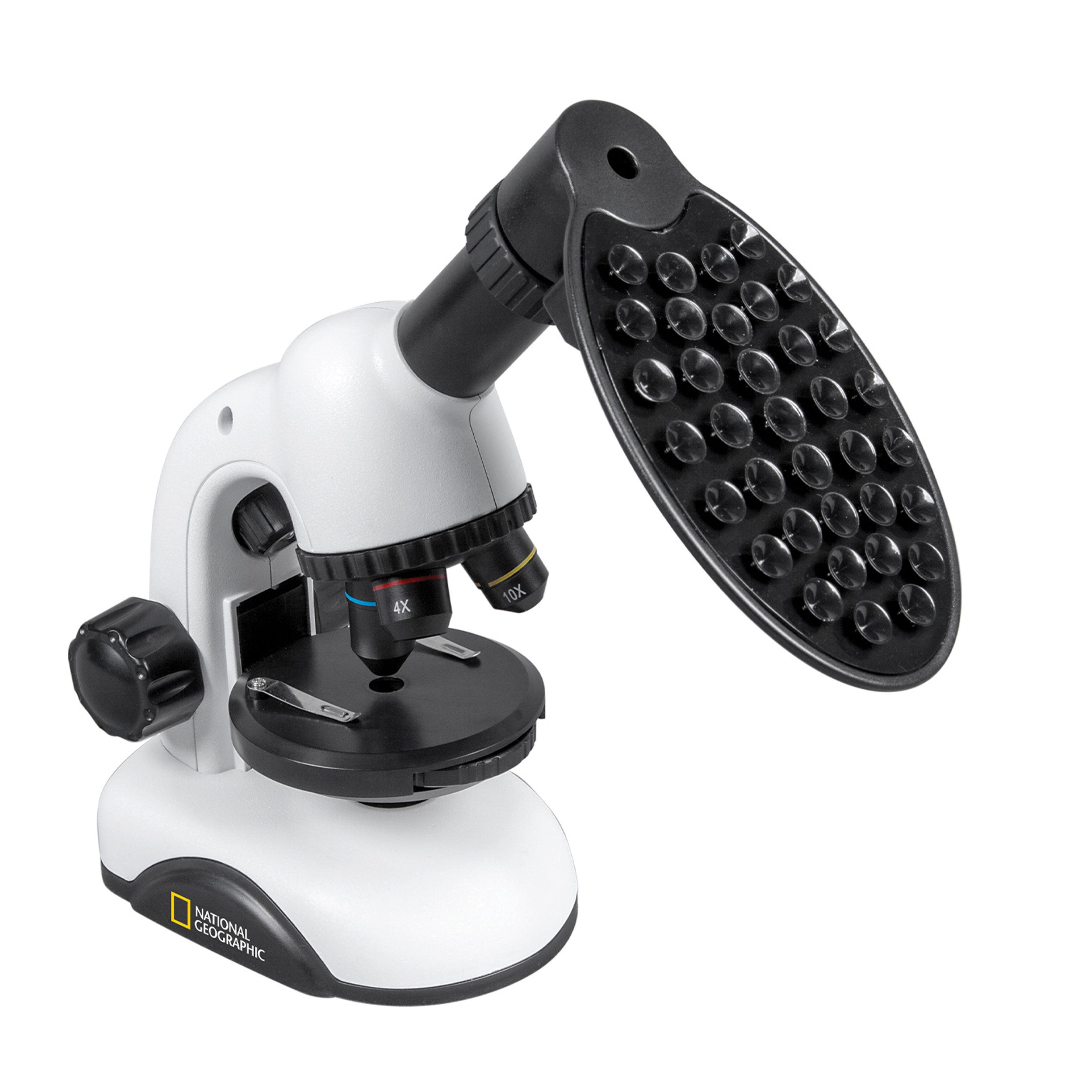 National Geographic 40x-640x Magnification Microscope with Smartphone Camera Adapter