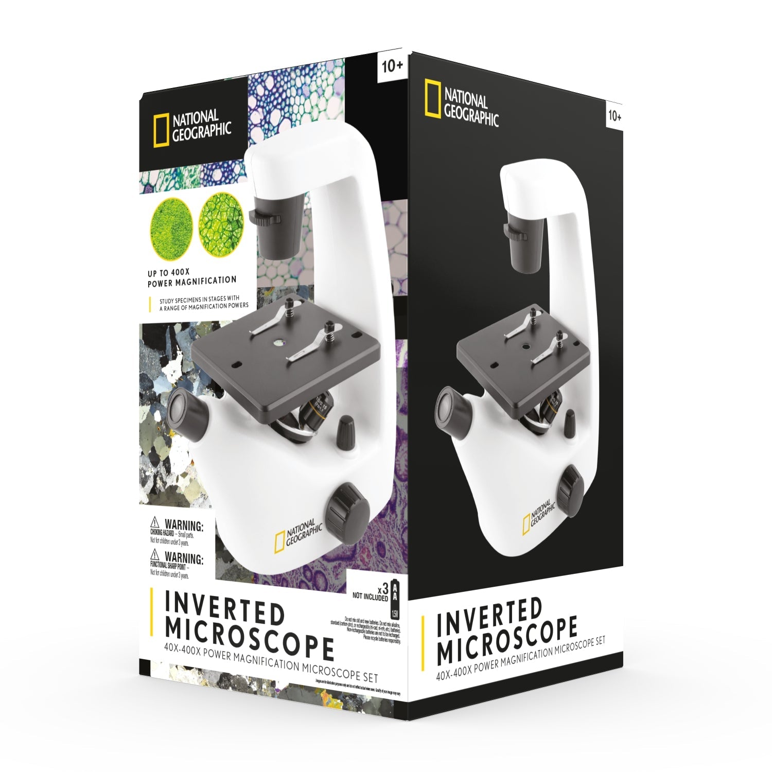 National Geographic 40x-400x Inverted Microscope