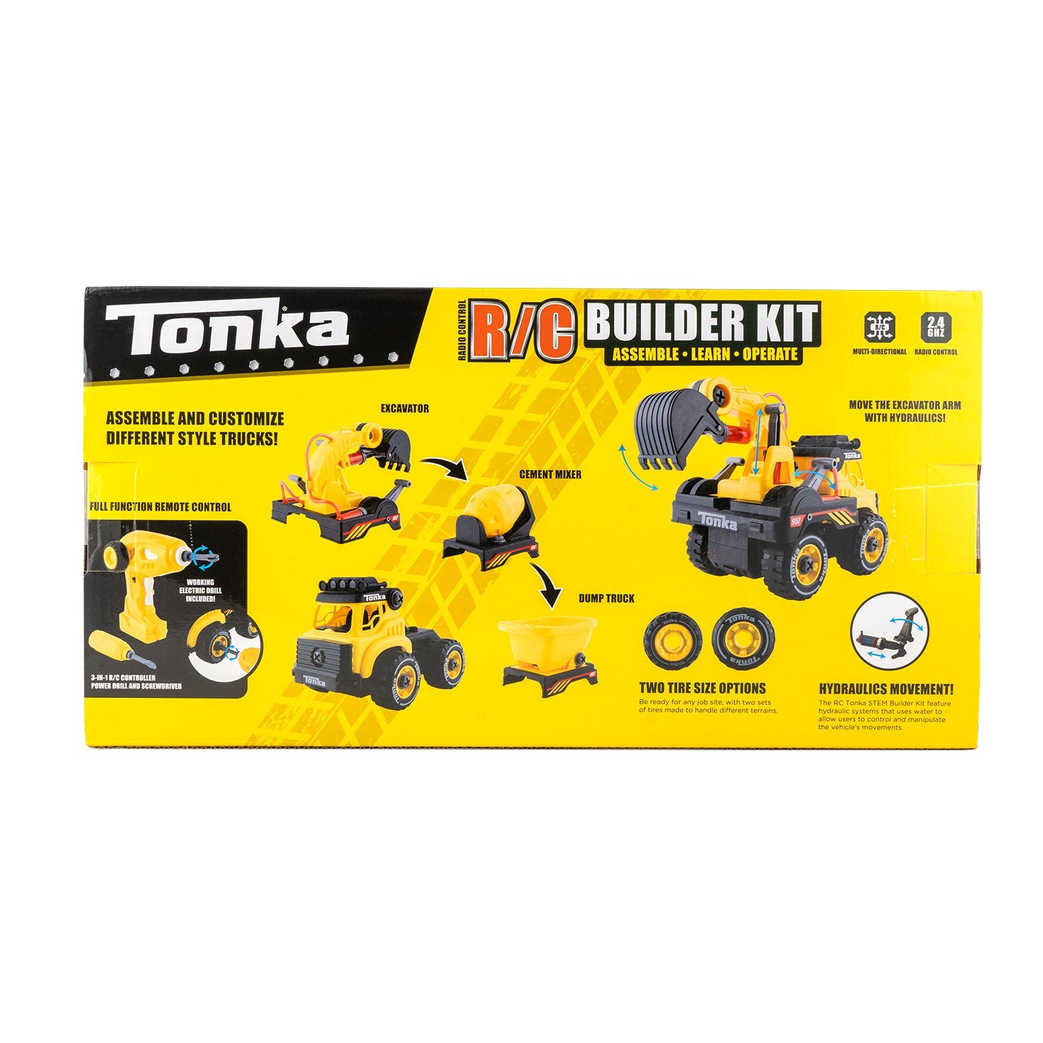 Tonka R/C Builder Kit- Assemble, Learn and Operate