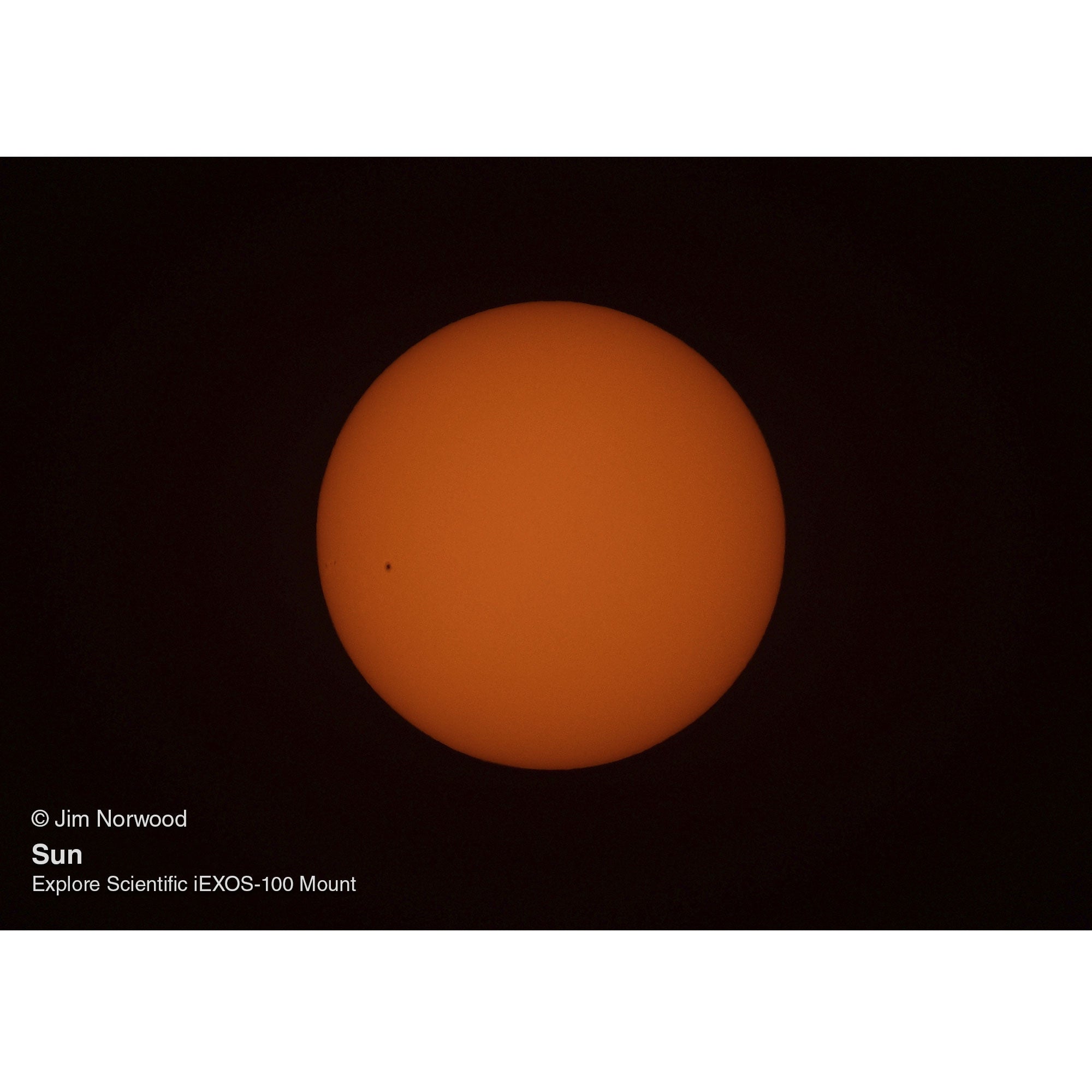 Explore Scientific ED80 Essential Series Air-Spaced Triplet Refractor Telescope with 0.8x Focal Reducer and iEXOS-100-2 PMC-Eight Equatorial Tracker System with WiFi and Bluetooth®