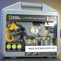 National Geographic 900x Microscope with Hard Case