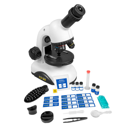 Explore One 40x-640x Zoom Microscope Kit with Smartphone Adapter