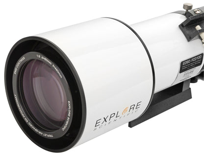 Explore Scientific ED80-FCD100 Series Air-Spaced Triplet Refractor Telescope and Field Flattener f/5 to f/7 - FCD100-0806-02-FF
