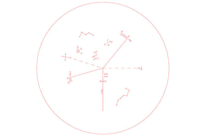 Vixen Portable Equatorial Mount Polar Alignment Scope Set for POLARIE U